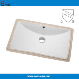 Good Quality Ceramic Cupc Sanitary Ware Bathroom Sink (SN025)
