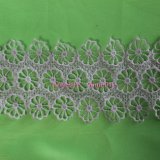 Sunflower Design Chemical Lace for Dress