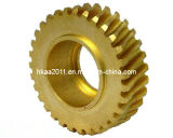 Precision Customized Brass Electric Motor Worm Gear, Helical Gear Worm