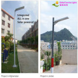 Integrated Solar Street Light with Sensor, Camera, Solar Panel