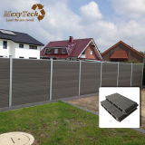 House, Villar, Flat Private Style Composite Alu-Wood Fence and Trellis