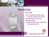 Elevator Cabin Decoration with Ceiling and Handle (SN-KCC02)