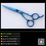 Japanese Steel Colored Hairdressing Scissors (CR-575BL)
