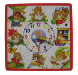 Wooden Puzzle Toy Clock Puzzle