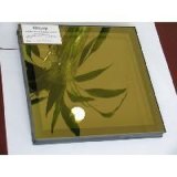 8mm Golden Reflective Glass for Building Glass