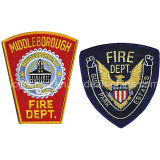 Fire Department Embroidery Patches