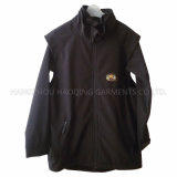 Black Sealant Waterproof Raincoat for Adult