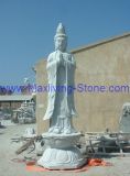 Kwan-Yin Statue Carving/G603 Carving