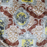 Traditional Italian Velvet Digital Printed Sofa Curtain Fabircs