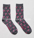 Fashion Custom Wome N Flower Design Socks