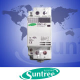 DIN Rail Modular AC Magnetic Contactor (SUNC1-63)