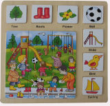 Educational Wooden Puzzle Wooden Toys (34772)
