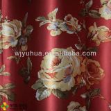 245GSM Shinning Print Blackout Curtain Fabric Home Textile
