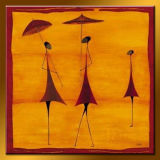 African Abstract People Oil Painting Art Picture on Canvas
