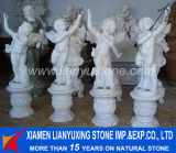 White Marble Statue Carving