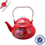 Elegant Enamel Teapot with Bakelite Handle