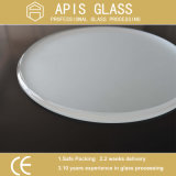 10mm Clear Round-Shaped Tempered Glass