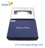 Watch Packaging Box, Plastic Watch Box Wrapped with Special Paper