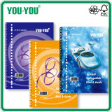 A4-A6 Single or Double Spiral Notebook (Any size)