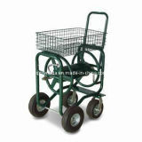 Steel Bracket and Four Wheels Hose Reel Cart (TC4709)