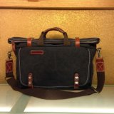Hot Sale Ladies Bag Canvas and Leather Handbags (BL667)