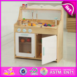 New Style Wooden Kitchen Furniture Toy Set, Big Wood Play Kitchen Set Toy Children Cooking Toy W10c160
