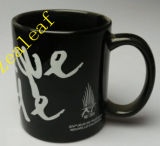 9.5X8 Cm Customized Logo Ceramic Sublimation Coffee Mugs