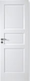 MDF Panel Customized Exterior and Interior White Composite Door with Stile and Rails