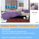 Purple Color Cotton Bedding Set