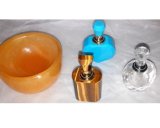 Natural Gemstone Perfume Bottle in Custom Fashion Shape + High Quality Carving and Polish Perfume Bottle