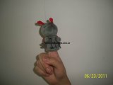 Plush Insect Stuffed Finger Puppets Toy