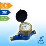 MID Certificated Multi Jet Dry Dial Brass Water Meter