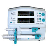 Medical Equipment Two Channel Syringe Pump with CE