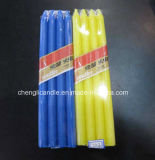 Color Bright Household Use Stick Long Pillar Candle