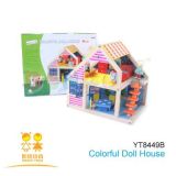 Wooden Toys - Colorful Doll House