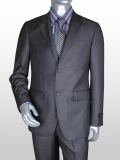 Classic Gray Two Button Men Suits Business Men Uniform