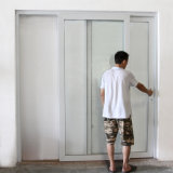 Hot Sale Powder Coated White Aluminium Sliding Glass Door