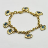 Blue Eyes Full of Diamond Jewellery Bracelets (LA02558B1OS0022)