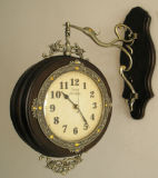 Real Wood Wall Clock (double sides)