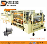 PVC Colored Glazed Plastic Roofing Tiles Extrusion Line