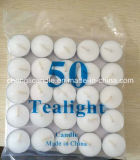 High Quality Pure Paraffin Wax White Tealight Candles in Bulk