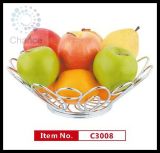 Chrome Fruit Basket for Kictchen Rack (C3010)