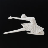 Sandstone Square Ballet Wall-Mounted Decoration for Home/Hotel