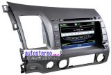 Multimedia for Honda Civic Stereo GPS Navigation Headrest DVD Radio System