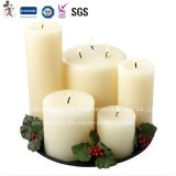 Massage Cheap Scented White Pillar Candles
