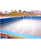 Anti-Abrasive Inflatable Material for Outdoor Man-Made Swimming Pool