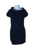 Lady Turtle Neck Knitted Dress / Sweater / Garment (ML121)