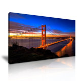 Golden Gate Bridge Landscape Painting for Wall Decor