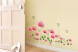 Ay928 Colorful Beautiful Blossom Flower Home Decoration Waterproof Wall Sticker