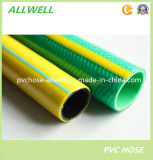 PVC Fiber Braided Reinforced Flexible Waterspray Garden Hose 3/4